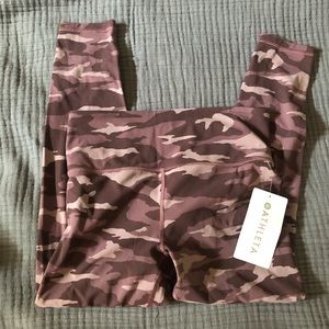 Athleta elation tight pink camo